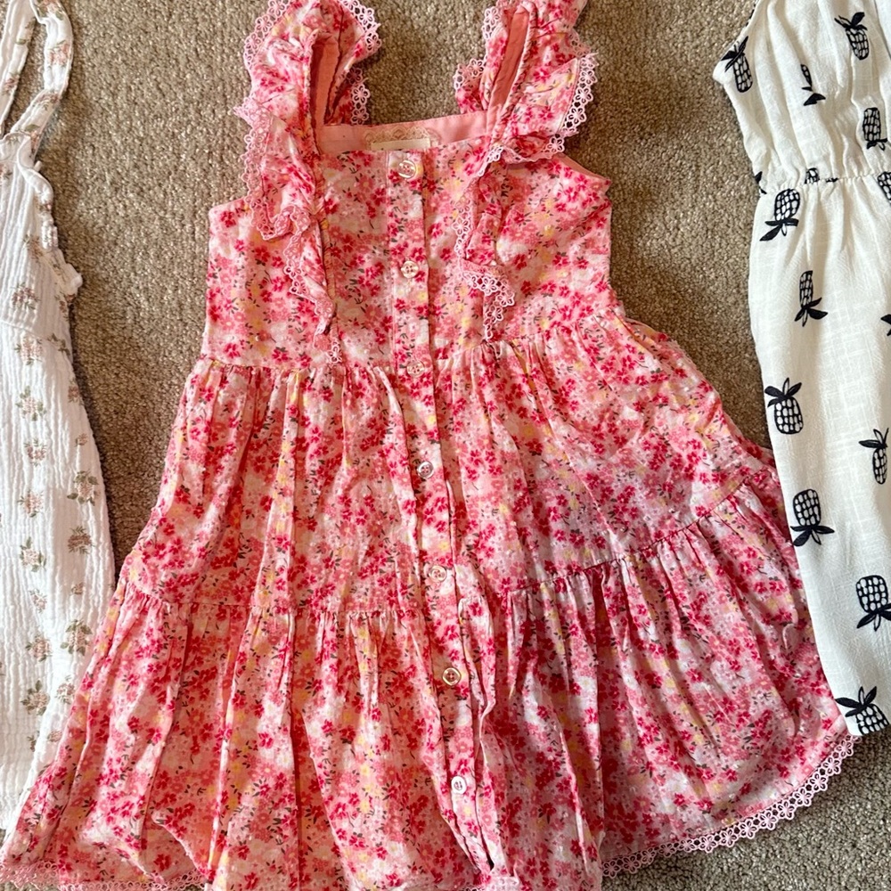 Zara/ H&M/ Cat & Jack Kids Matching Sets/Dresses- White, Multicolor - Picture 9 of 13